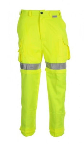 Coolworks Hi-Vis Lime Green Ventilated All-Season Work Pants, EA