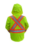 Viking Flame Retardant 3M Lime Green PU Rainsuit Jacket. EA